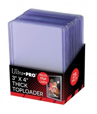 Ultra Pro Action Packed 55PT Toploaders - 25ct